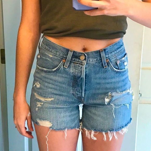 Levi's Pants - Levi’s 501 denim shorts